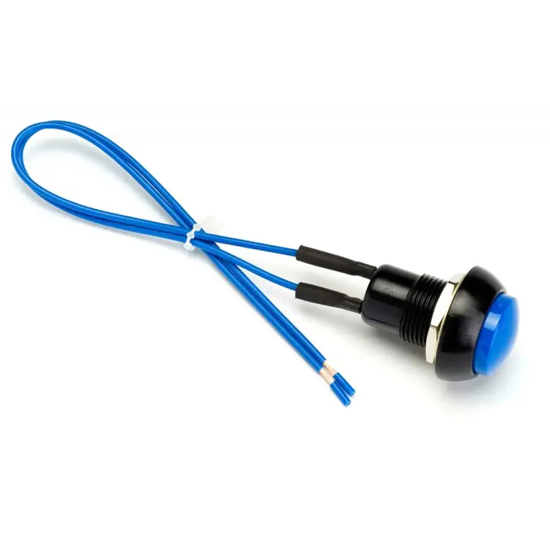 Cartek Battery Isolater Kill Button (Blue) - Switch Panels