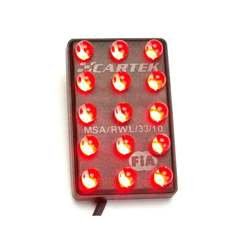 Cartek FIA F3 Multi-Mode Rain Light Vertical Mount - Product