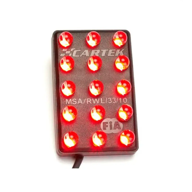 Cartek FIA Rain Light (Static)- Horizontal Mount - Product