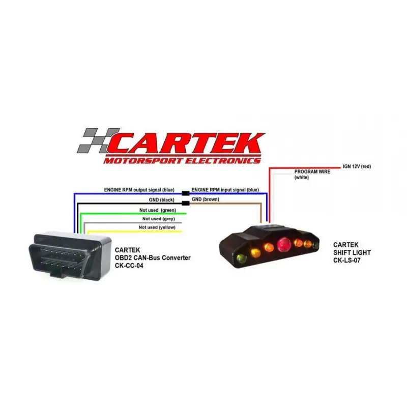 Cartek OBD2 CAN-BUS Signal Converter Adapter - Dash