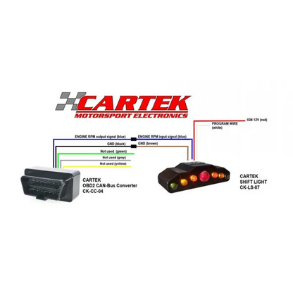 Cartek OBD2 CAN-BUS Signal Converter Adapter - Dash
