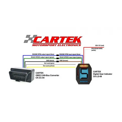 Cartek OBD2 CAN-BUS Signal Converter Adapter - Dash