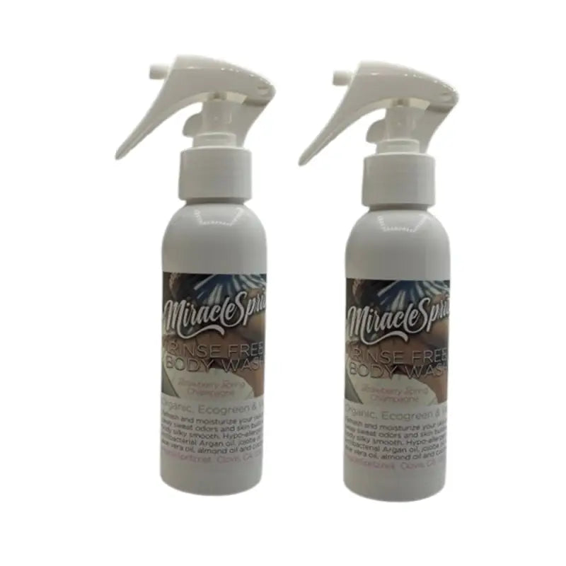 Rinse Free Body and Hair Wash with Strawberry Spring